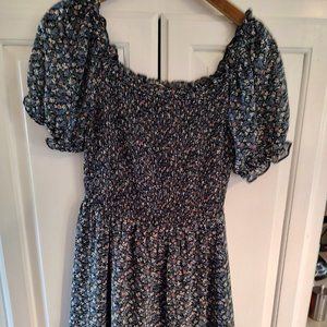 Bohme spring summer floral dress. Sz small.